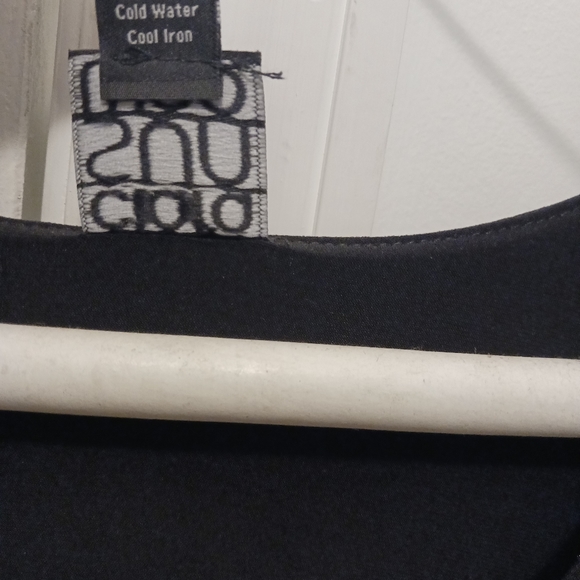 NWOT Black layered dress,size small - Picture 7 of 9